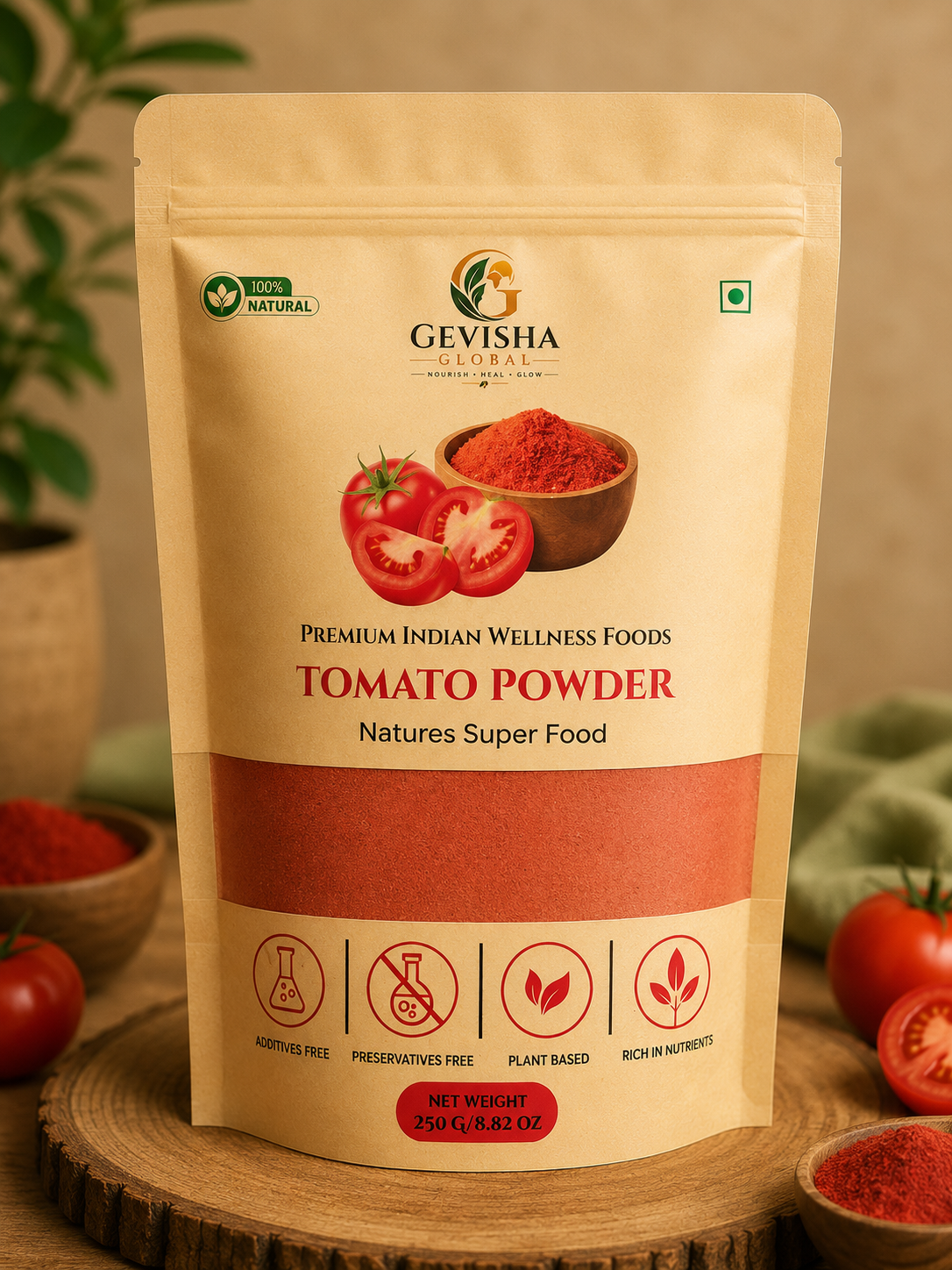 Tomato Powder front
